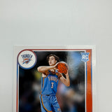 Josh Giddey 2021-22 Panini Select RC Blue Prizm