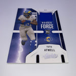 Tutu Atwell 2021 Panini Absolute Rookie Force Relic