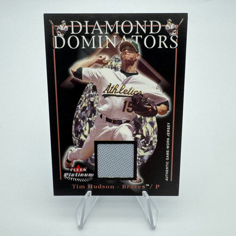 Tim Hudson 2005 Fleer Platinum Diamond Dominators