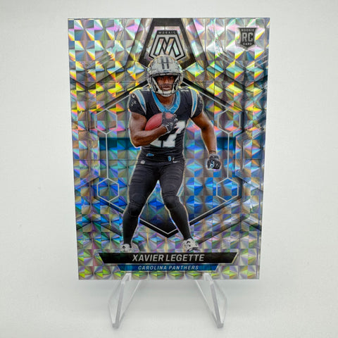 Xavier Legette 2024 Panini Mosaic RC Silver Mosaic Prizm