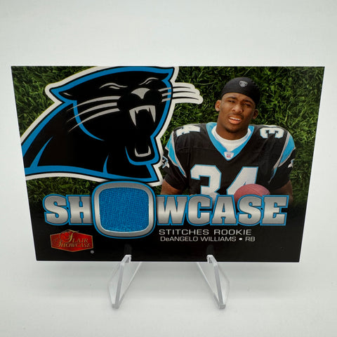 DeAngelo Williams 2006 Flair Showcase Stitches