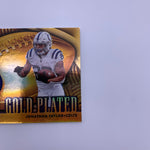 Jonathan Taylor 2022 Panini Gold Standard Gold Plated Relic /299