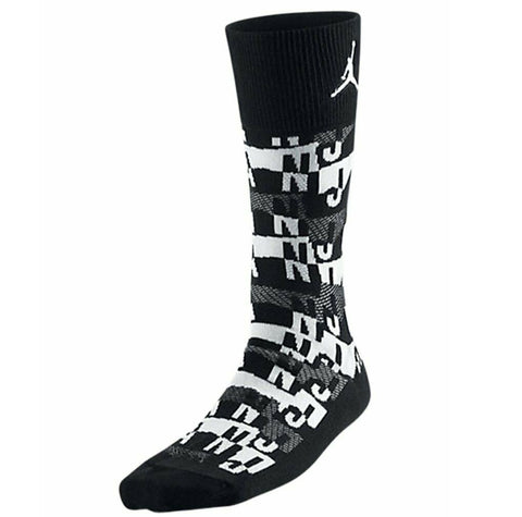 Air Jordan Crew Socks Black/Grey