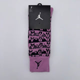 Air Jordan Crew Socks Orchid