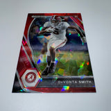 DeVonta Smith 2021 Panini Prizm RC Red Cracked Ice Lot