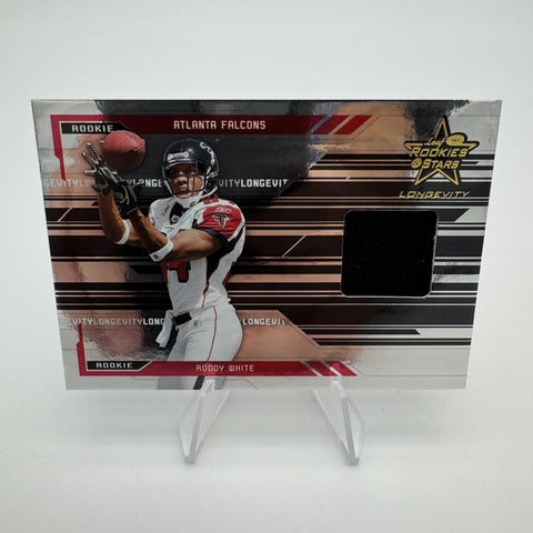Roddy White 2005 Leaf Rookies & Stars Longevity Rookie Patch /299