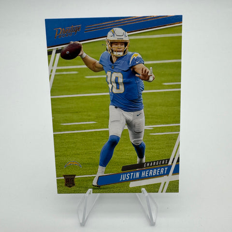 Justin Herbert 2020 Panini Chronicles Prestige Rookies Update