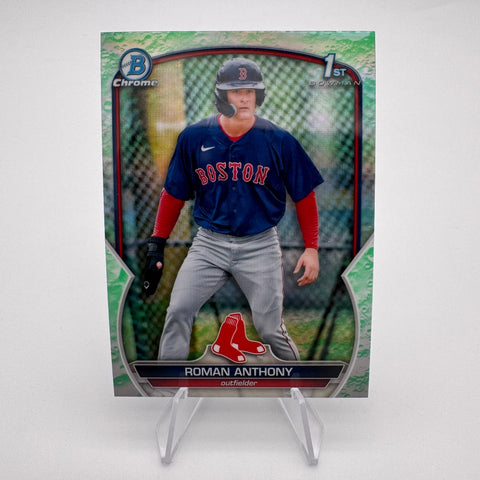 Anthony Roman 2023 Bowman Chrome 1st Lunar Glow Refractor