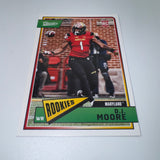 DJ Moore 2018 Panini Classic RC Red Back /299