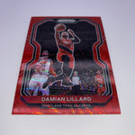 Damian Lillard 2018/2020 Panini Prizm Red Prizm Lot