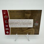 Randy Johnson 2008 Upper Deck SPx Winning Materials /125