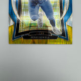 Penei Sewell 2021 Panini Select RC Green & Yellow Shock Prizm