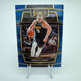Nikola Jokic 2021-22 Panini Select Blue Prizm