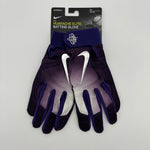 Nike Huarache Elite Batting Glove Purple/Grey
