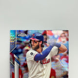 Bryce Harper 2020 Topps Chrome X-Fractor