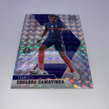 Eduardo Camavinga 2021 Panini Mosiac RC Silver Reactive Prizm