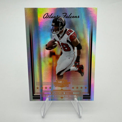 Warrick Dunn 2006 Donruss Threads Bronze Holo /250