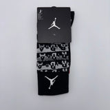 Air Jordan Crew Socks Black/Grey