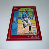 Jazz Chisholm 2021 Panini Diamond Kings RC Blue Frame & Red Frame SP