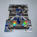 Zach Charbonnet 2023 Panini Select RC Silver Prizm Die-Cut