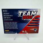 2018 Panini Contenders Team Quads New England Patriots