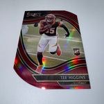 Tee Higgins 2020 Panini Select RC Red Prizm Die Cut