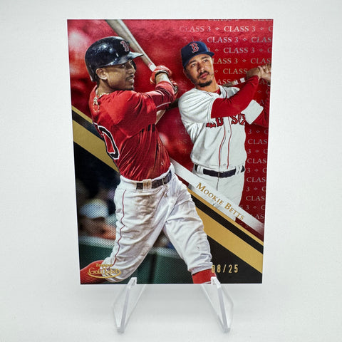 Mookie Betts 2019 Topps Gold Label Class 3 /25