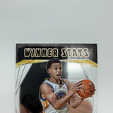 Stephen Curry 2021-22 Panini Mosaic Winner Stays Silver Prizm