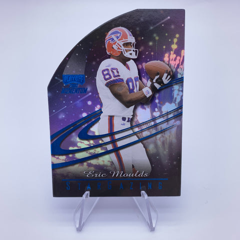 Eric Moulds 2000 Skybox Momentum Star Gazing Blue /50