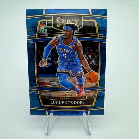 Lugentz Dort 2021-22 Panini Select Blue Prizm