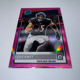 Cole Kmet 2020 Panini Optic Rated Rookie Pink Prizm
