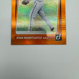 Ryan Mountcastle 2020-2021 Donruss Optic Silver Prizm/Orange Holo Rookie Lot