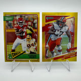 Kareem Hunt 2018 Panini Classic Timeless Tributes Gold /65