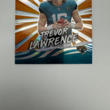 Trevor Lawrence 2021 Panini Optic Rc My House Silver Prizm