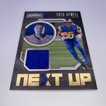 Tutu Atwell 2021 Panini Playbook Next Up Relic