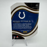 Michael Pittman Jr 2020 Panini Select RC Red Prizm Die Cut