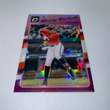 Manny Machado 2017 Panini Optic Pink Prizm
