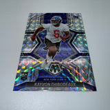 Kayvon Thibodeaux 2022 Panini Mosaic RC Silver Reactive Prizm