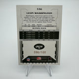 Leon Washington 2006 Score Select Rookie Scoreboard /100