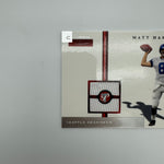 Matt Hasselbeck 2005 Topps Pristine Personal Pieces #’d /500