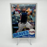 Ronald Acuna Jr 2020 Topps Chrome 1985 Mojo Refractor Silver Pack