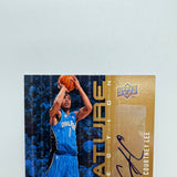 Courtney Lee 2009-10 Upper Deck Signature Collection Auto