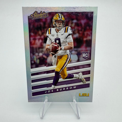 Joe Burrow 2020 Panini Chronicles RC Absolute Spectrum Holo