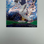 Justin Jefferson 2024 Panini Prizm Fireworks Green Wave Prizm