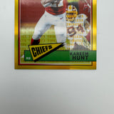 Kareem Hunt 2018 Panini Classic Timeless Tributes Gold /65