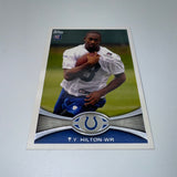 TY Hilton 2012 Topps RC Silver Disco Prizm Lot