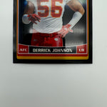 Derrick Johnson 2006 Topps Chrome Black Refractor /199