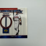 Kenny Rogers Chipper Jones 2002 Upper Deck Classic World Series Matchups Relic