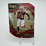 Tee Higgins 2020 Panini Select RC Maroon Prizm Die Cut