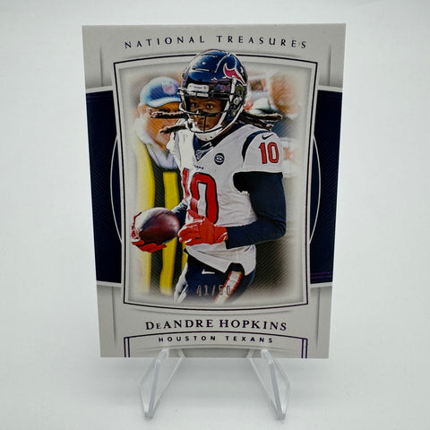 DeAndre Hopkins 2019 Panini National Treasures Purple /50